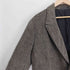 ヨウジヤマモトプールオム Yohji Yamamoto POUR HOMME 01AW ギャングスター期 ツイード ウール リネン ロング チェスター コート メンズ JPN:3