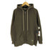 シュガーヒル SUGARHILL 22SS TIRPLE STITCHED HALF ZIP-UP HOODIE トリプル スティッチング ハーフ ジップアップ パーカー メンズ JPN:2