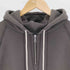 シュガーヒル SUGARHILL 22SS TIRPLE STITCHED HALF ZIP-UP HOODIE トリプル スティッチング ハーフ ジップアップ パーカー メンズ JPN:2