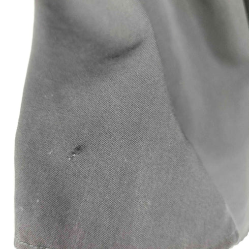 ヨウジヤマモトプールオム Yohji Yamamoto POUR HOMME 17AW WOOL GABARDINE ウール ギャバジン 4連ボタン スタンドカラー L/S ロング シャツ メンズ JPN:3