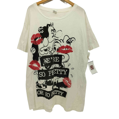 アールエヌエー RNA キャラクタープリント ショートスリーブクルーネックTシャツ レディース JPN:M