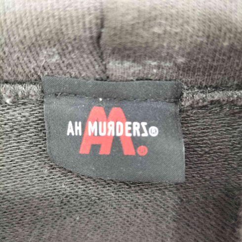 AH MURDERZ 両面ロゴプリント プルオーバーパーカー メンズ import:L