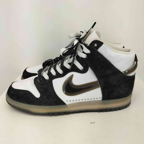 ナイキ NIKE SLAM JAM DUNK HIGH WHITE/CLEAR BLACK メンズ JPN:26.5