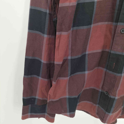 アルマーニエクスチェンジ ARMANI EXCHANGE チェック柄 レギュラーカラーシャツ メンズ M