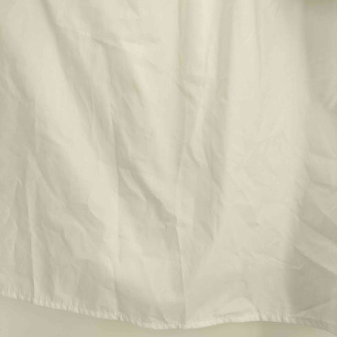 WEE9S big collar frill half blouse ビッグカラー フリル ハーフ ブラウス レディース FREE