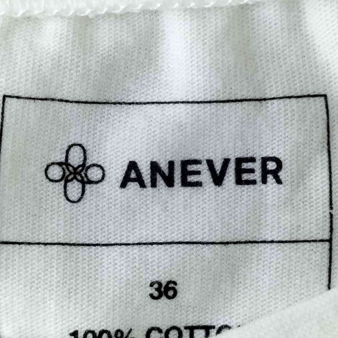 ANEVER シーズンフラワープリント Tシャツ レディース JPN:36