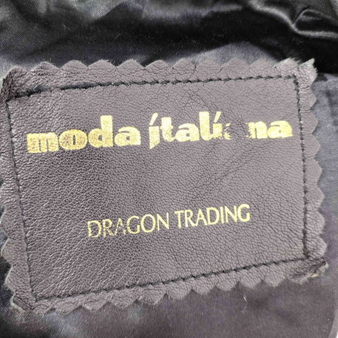 DRAGON TRADING ラムレザーテーラードジャケット メンズ 7