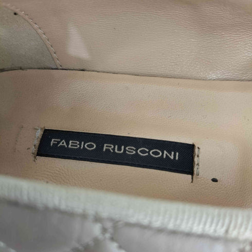 ファビオルスコーニ FABIO RUSCONI キルティングパンプス レディース JPN:38