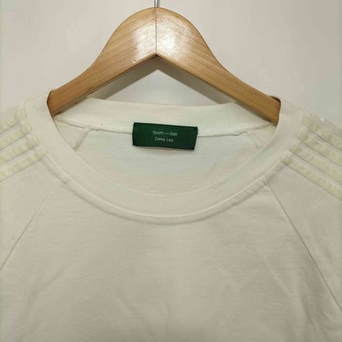 DIMA LEU OVERSIZE STRIPE SLEEVE TEE メンズ XL