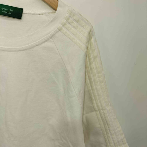 DIMA LEU OVERSIZE STRIPE SLEEVE TEE メンズ XL