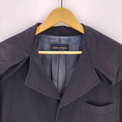 コムデギャルソン COMME des GARCONS 80S ビッグカラーウールコート レディース