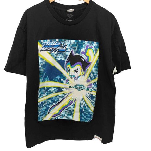 DIAMOND STRO BOY PHOTO TEE 両面プリント クルーネックTシャツ メンズ L