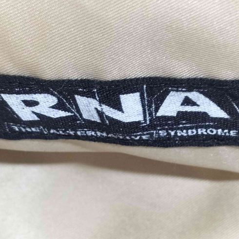 アールエヌエー RNA ロゴ刺繍 キャンバス ラグビーボールショルダーバッグ レディース