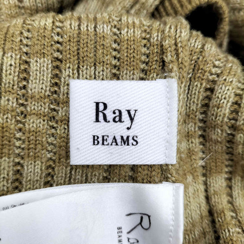 レイビームス Ray BEAMS ボーダー リブニットワンピース レディース
