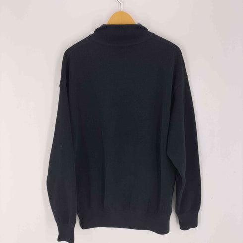 クレプスキュール crepuscule Moss Stitch Half Zip Polo メンズ JPN:3