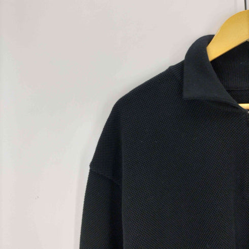 クレプスキュール crepuscule Moss Stitch Half Zip Polo メンズ JPN:3