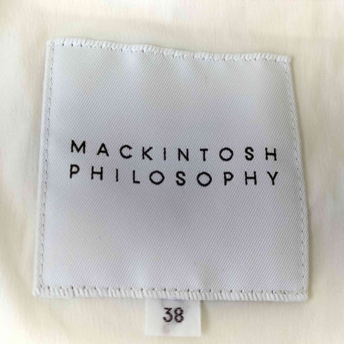 マッキントッシュフィロソフィー MACKINTOSH PHILOSOPHY フード付きレインコート レディース JPN:38