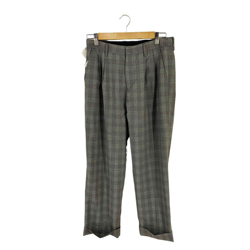 ディストリクトユナイテッドアローズ District UNITED ARROWS 2タックウールグレンチェックスラックス メンズ JPN:44
