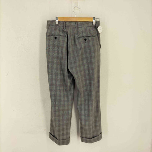 ディストリクトユナイテッドアローズ District UNITED ARROWS 2タックウールグレンチェックスラックス メンズ JPN:44