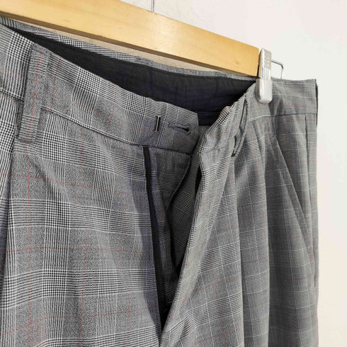 ディストリクトユナイテッドアローズ District UNITED ARROWS 2タックウールグレンチェックスラックス メンズ JPN:44