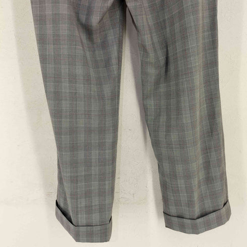 ディストリクトユナイテッドアローズ District UNITED ARROWS 2タックウールグレンチェックスラックス メンズ JPN:44