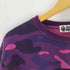 アベイシングエイプ A BATHING APE カモフラ クルーネックロゴスウェット メンズ JPN:L