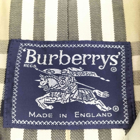 バーバリーズ BURBERRYS 裏地チェック トレンチコート メンズ