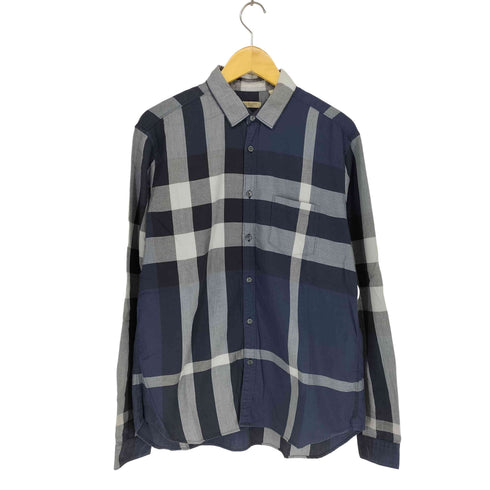 バーバリーブリット BURBERRY BRIT レギュラーカラーチェックL/Sシャツ メンズ JPN:XL