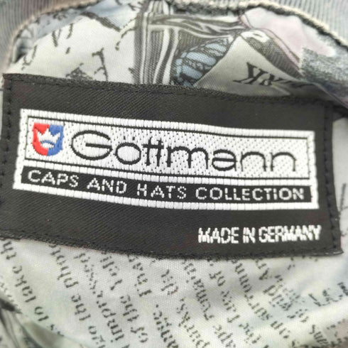 gottmann ドイツ製 スエード切替 ハンチング メンズ