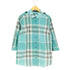 バーバリーロンドン BURBERRY LONDON チェック柄 エポレットシャツ レディース 44