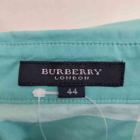 バーバリーロンドン BURBERRY LONDON チェック柄 エポレットシャツ レディース 44