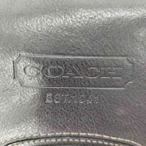 コーチ COACH エンボスロゴ ターンロック レザーワンショルダーバッグ レディース