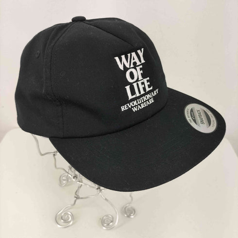 ラッツ RATS EMBROIDERY CAP WAY OF LIFE メンズ 56-60cm