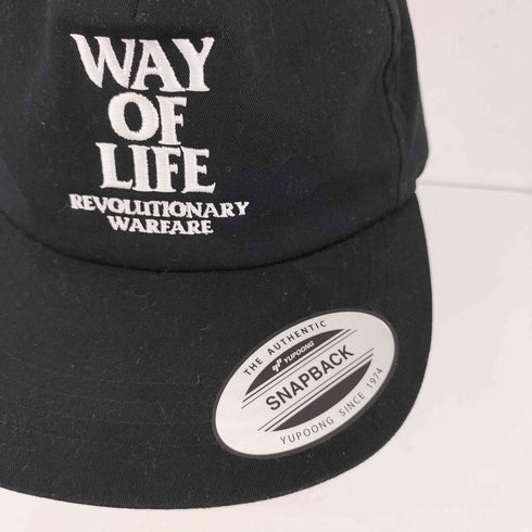 ラッツ RATS EMBROIDERY CAP WAY OF LIFE メンズ 56-60cm