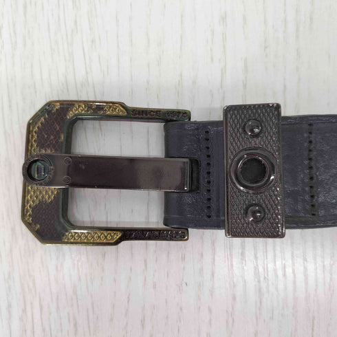 ディーゼル DIESEL カウレザーベルト メンズ 90cm