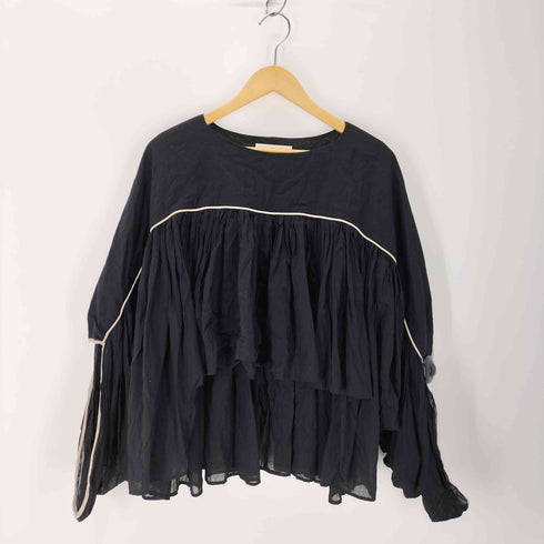 ヌキテパ NE QUITTEZ PAS COTTON VOILE OVER TOP PANTS セットアップ レディース