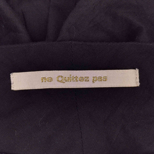 ヌキテパ NE QUITTEZ PAS COTTON VOILE OVER TOP PANTS セットアップ レディース
