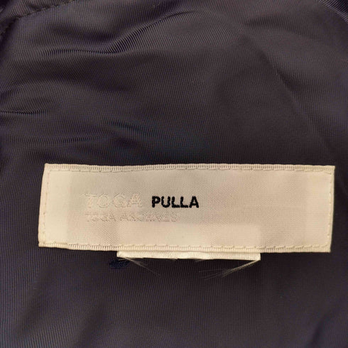 トーガプルラ TOGA PULLA クラッシュベルベットドレス レディース