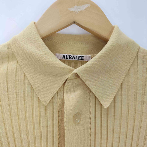 オーラリー AURALEE HIGH GAUGE RIB KNIT SHIRT レディース JPN:1