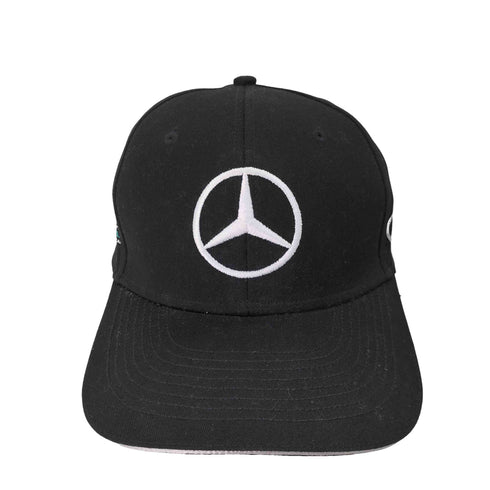 メルセデスベンツ MERCEDESBENZ ロゴ刺繍 ベースボールキャップ スナップバック メンズ