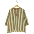 ロクビューティーアンドユースユナイテッドアローズ 6 BEAUTY & YOUTH UNITED ARROWS COTTON PILE STRIPE PULLOVER カットソー レディース