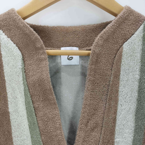 ロクビューティーアンドユースユナイテッドアローズ 6 BEAUTY & YOUTH UNITED ARROWS COTTON PILE STRIPE PULLOVER カットソー レディース