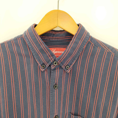 シュプリーム Supreme 19SS Stripe Twill Shirt メンズ import:M