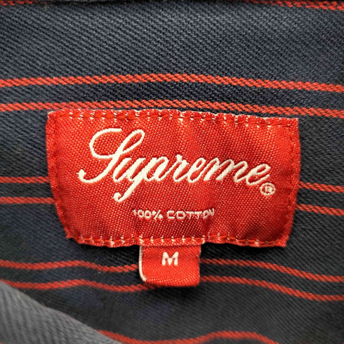 シュプリーム Supreme 19SS Stripe Twill Shirt メンズ import:M