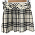 バーバリーブルーレーベル BURBERRY BLUE LABEL ベルト付き チェックプリーツミニスカート レディース EUR:36