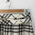 バーバリーブルーレーベル BURBERRY BLUE LABEL ベルト付き チェックプリーツミニスカート レディース EUR:36