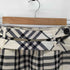 バーバリーブルーレーベル BURBERRY BLUE LABEL ベルト付き チェックプリーツミニスカート レディース EUR:36