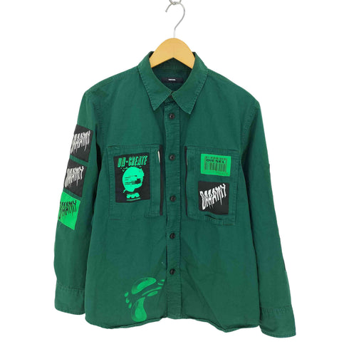 ディーゼル DIESEL マルチパッチ ワークシャツ メンズ import:M