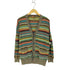 ミッソーニ MISSONI イタリア製 カラフルシアーカーディガン レディース