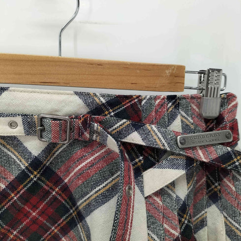 バーバリーブルーレーベル BURBERRY BLUE LABEL チェックプリーツミニワンピース レディース EUR:38